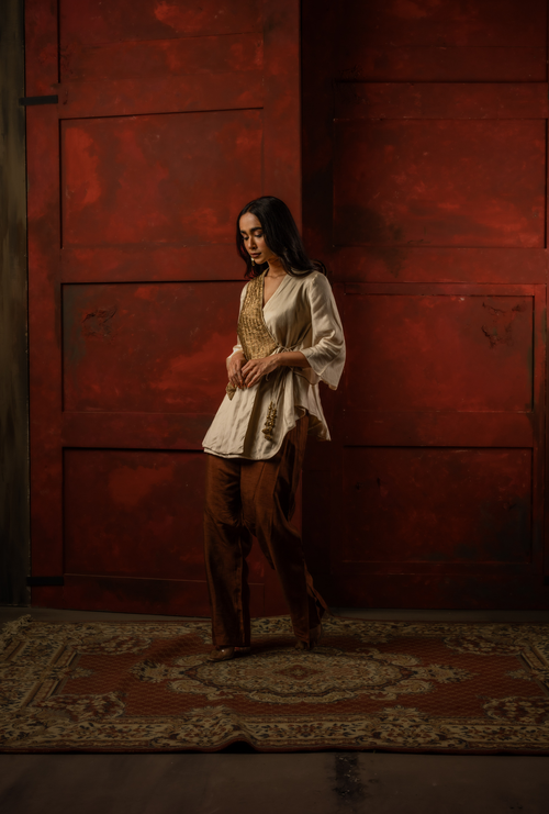 Asymmetrical Kaftan Set