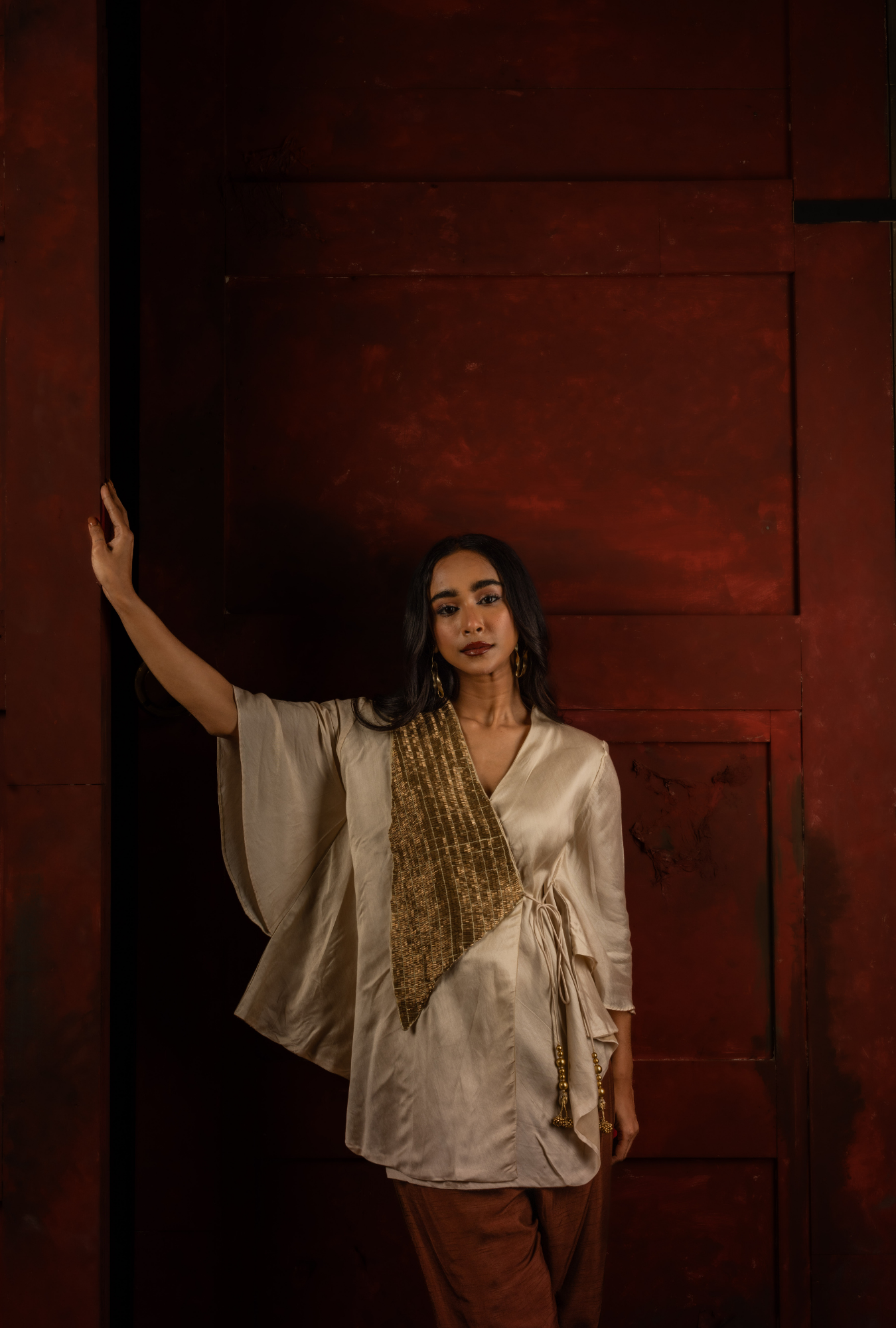 Asymmetrical Kaftan Set