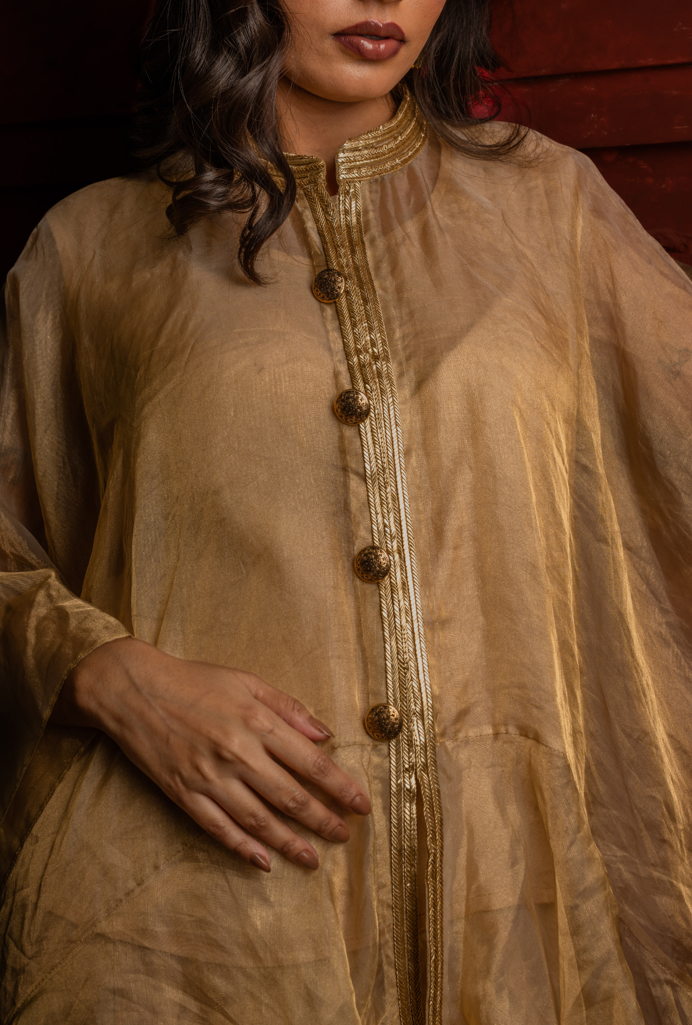 Antique Gold Overlay Set
